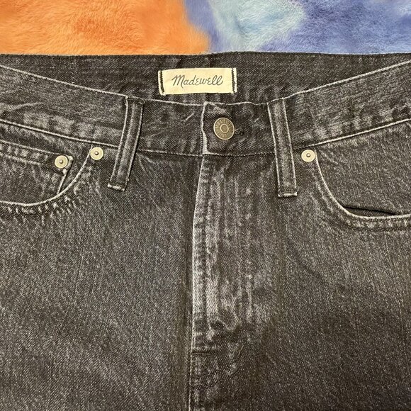 Madewell The Perfect Vintage Jean – Roxstone Wash, Knee-Rip Edition (Size 28) - Picture 5 of 10
